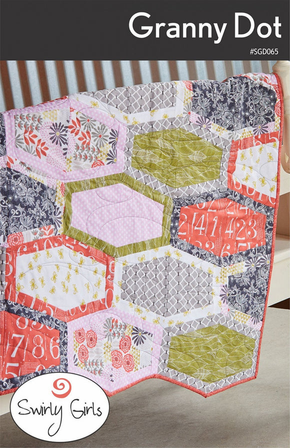 Granny Dot Quilt Pattern by Joanne Hillestad for Swirly Girls Design SGD065