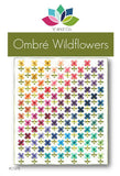 Ombre Wildflowers quilt pattern VC1278 By V and Co. Paper Patter ONLY