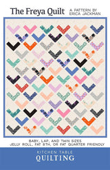 The Freya Quilt Pattern KTQ154  by Kitchen Table Quilting (baby, lap and twin sizes)
