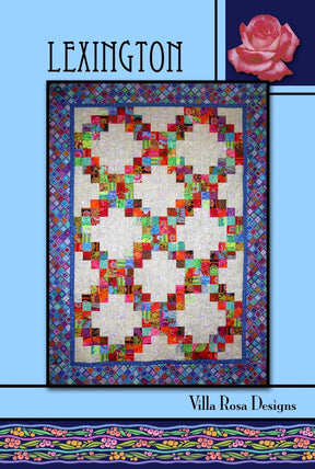 Lexington Pattern Card by Villa Rosa Designs finished size 54"x74"