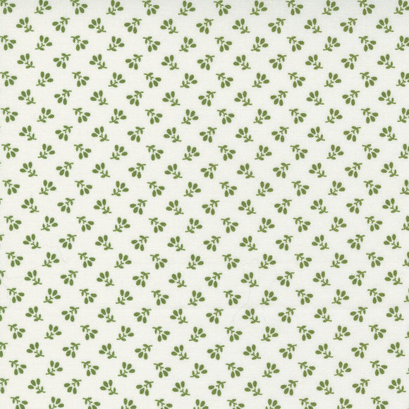 Merry Little Christmas Little Berries White Spruce 55247-21 by Bonnie & Camille for Moda Fabrics