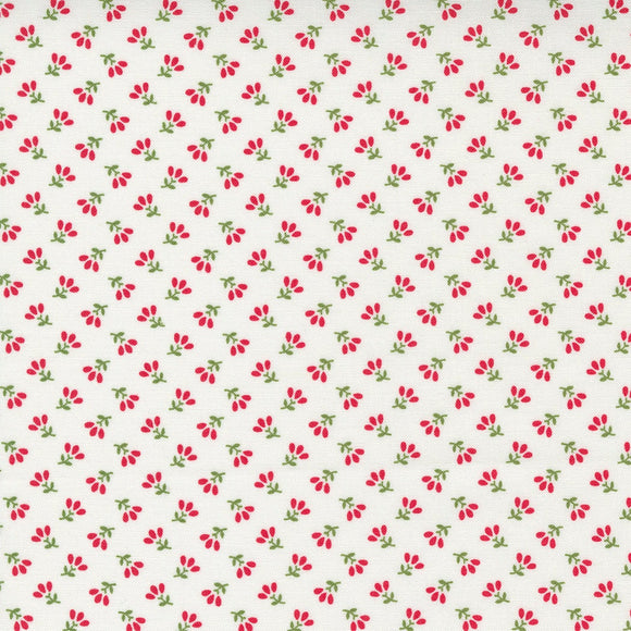 Merry Little Christmas Little Berries White- Multi 55247-19 by Bonnie & Camille for Moda Fabrics