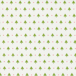 Merry Little Christmas Little Trees Cream Multi 55246-19 by Bonnie & Camille for Moda Fabrics