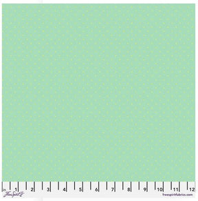 Tiny Dots - Peacock sold 1/2 yard increments PWTP185.Peacock  by Tula Pink for Free Spirit Fabrics