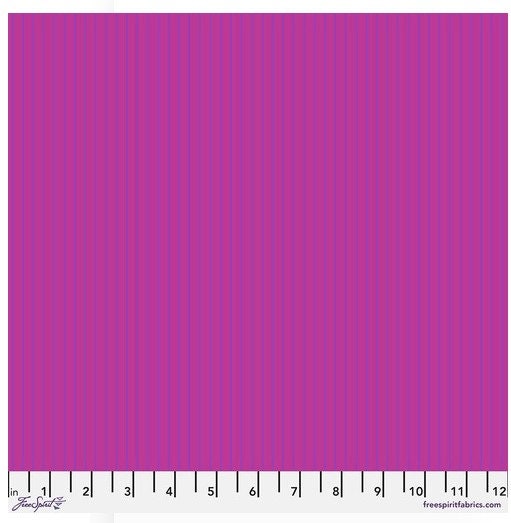 Tiny Stripes - Mystic sold 1/2 yard increments  PWTP186.Mystic  by Tula Pink for Free Spirit Fabrics