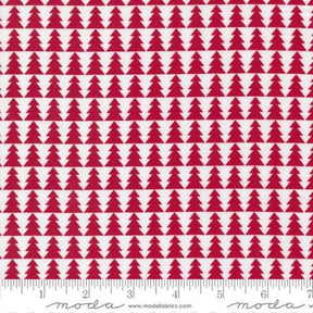 Candy Cane Lane Pine Trees in Cardinal 24121-12 Sold by 1/2 yard increments