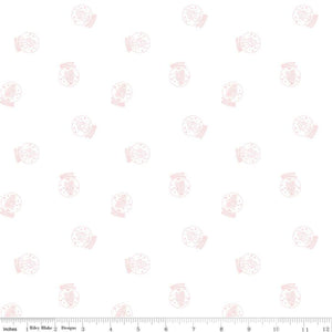 Pixie Noel 2 Snow Globes by Tasha Noel C12114-White for Riley Blake Designs