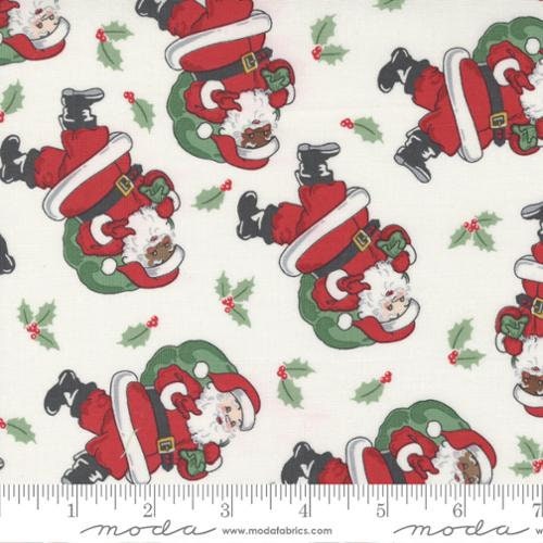 Holly Jolly  Jolly Santa Cream 31180-11 by Urban Chicks  for Moda Fabrics
