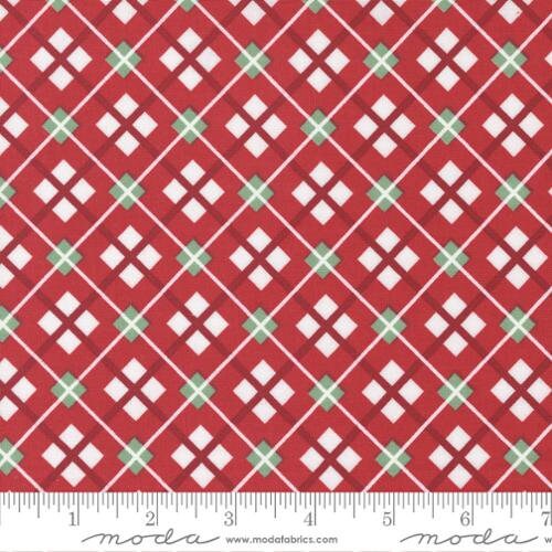 Holly Jolly  Plaid Gift Wrap Berry 31184-12 by Urban Chicks  for Moda Fabrics