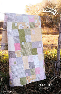 Patches P295 Sweetwater pattern Finished Size 56 x 64 inches