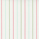 Merry Little Christmas Holiday Stripe Cream - Multi Yardage 55244-19 by Bonnie & Camille for Moda Fabrics