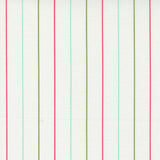 Merry Little Christmas Holiday Stripe Cream - Multi Yardage 55244-19 by Bonnie & Camille for Moda Fabrics