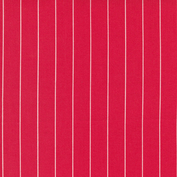 Merry Little Christmas Holiday Stripe Red Yardage 55244-11 by Bonnie & Camille for Moda Fabrics