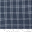 Nantucket Summer Plaid Navy yardage 55262-13 by Camille Roskelley for Moda Fabrics