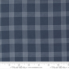 Nantucket Summer Plaid Navy yardage 55262-13 by Camille Roskelley for Moda Fabrics