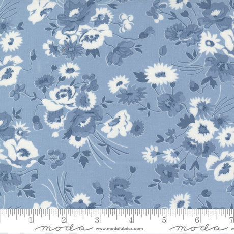 Nantucket Summer Somerset Light Blue yardage 55260-24 by Camille Roskelley for Moda Fabrics