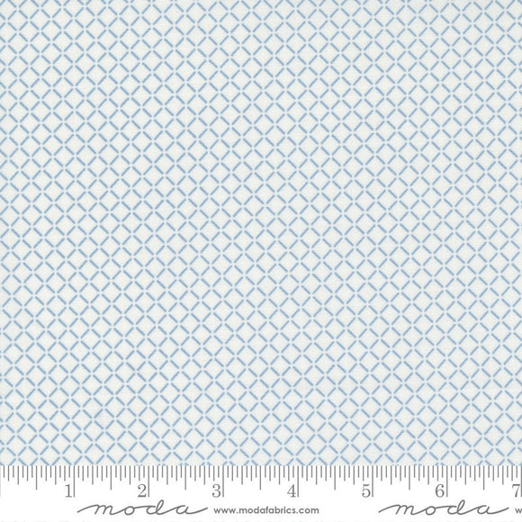 Nantucket Summer Sail Cream Light Blue yardage 55265-24 by Camille Roskelley for Moda Fabrics