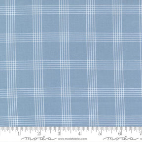 Nantucket Summer Plaid Light Blue yardage 55262-14 by Camille Roskelley for Moda Fabrics