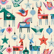 End of Bolt 11 inches Christmas in the City Winter Wishes Yardage for Art Gallery Fabrics CHC25815 EOB 1709