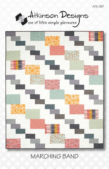 Marching Band Paper Pattern by Atkinson Designs, Multiple Sizes