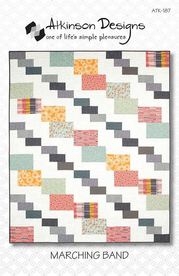 Marching Band Paper Pattern by Atkinson Designs, Multiple Sizes