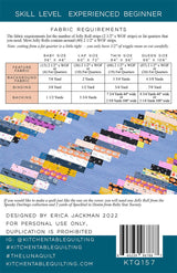 The Luna Quilt Pattern KTQ157  by Kitchen Table Quilting (baby, lap and twin and queen sizes)