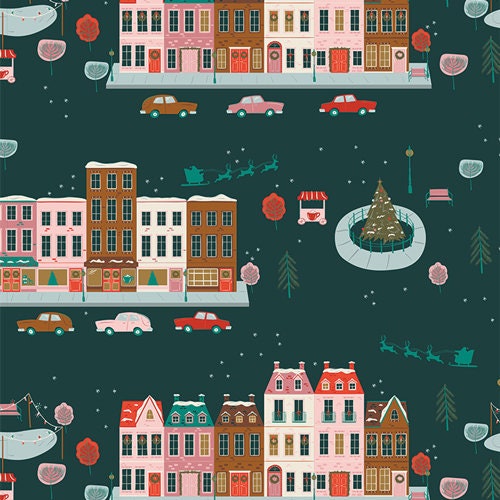 Christmas in the City - 10 inch Wonders set of 42 10 inch Squares