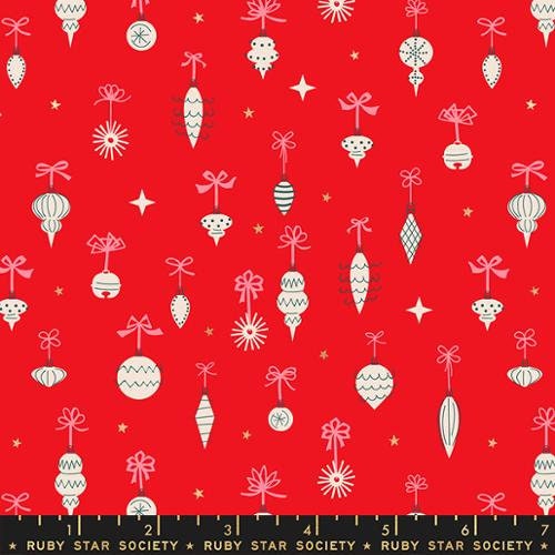 Jolly Darlings Ornamentals Metallic Ruby RS5086 12M  Ruby Star Society