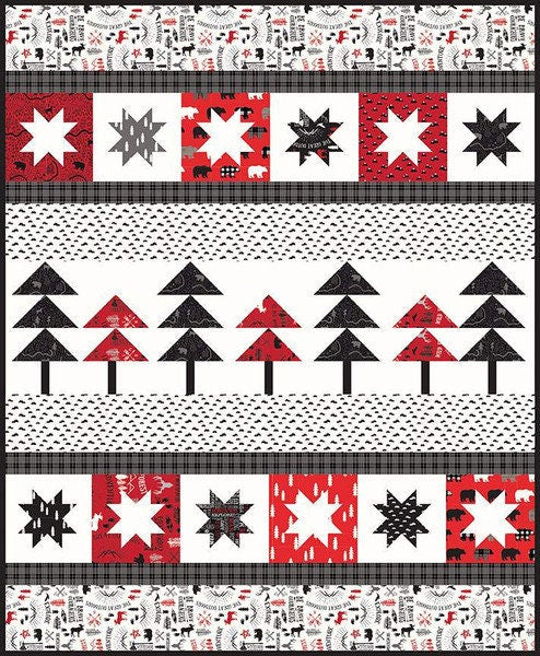 Pine Valley  Quilt Pattern, Printed Pattern only PCQ-019 by Primrose Cottage Quilts