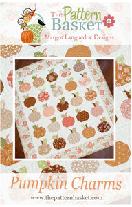 Pumpkin Charms By Margot Languedoc Designs  Paper Pattern ONLY 36" x 38 1/2"