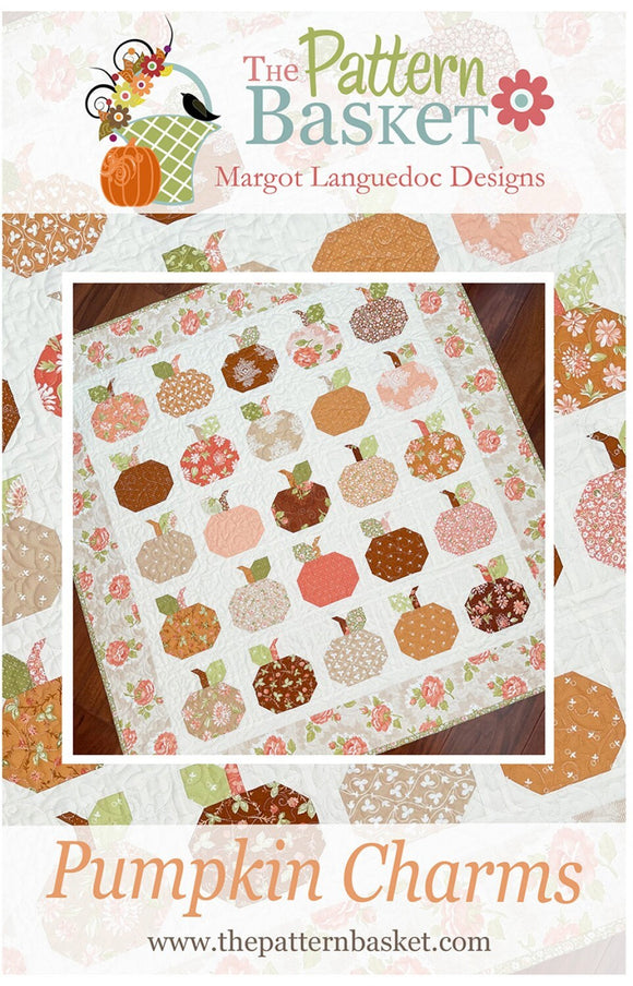 Pumpkin Charms By Margot Languedoc Designs  Paper Pattern ONLY 36
