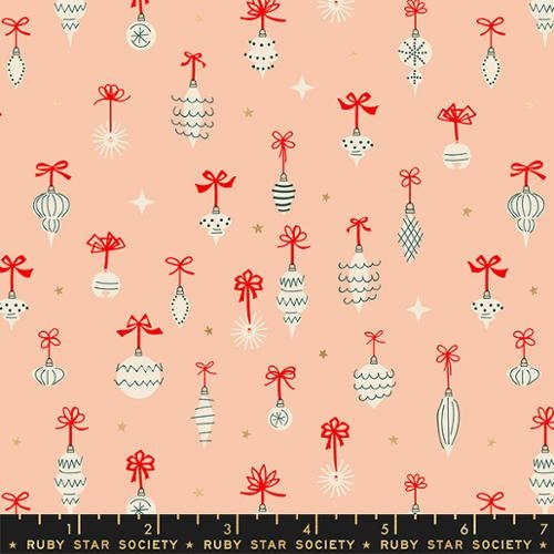 Jolly Darlings Ornamentals Metallic Peach RS5086 13M  Ruby Star Society