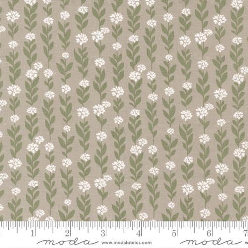 Country Rose Climbing Vine in Taupe 5171-16 by Lella Boutique for Moda  Fabrics