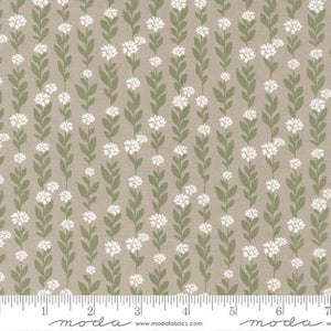Country Rose Climbing Vine in Taupe 5171-16 by Lella Boutique for Moda  Fabrics
