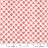 Country Rose Gingham in Tea Rose 5174-13 by Lella Boutique for Moda  Fabrics