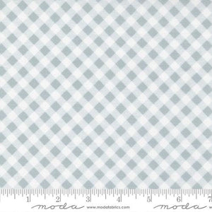 Country Rose Gingham in Smokey Blue 5174-15 by Lella Boutique for Moda  Fabrics