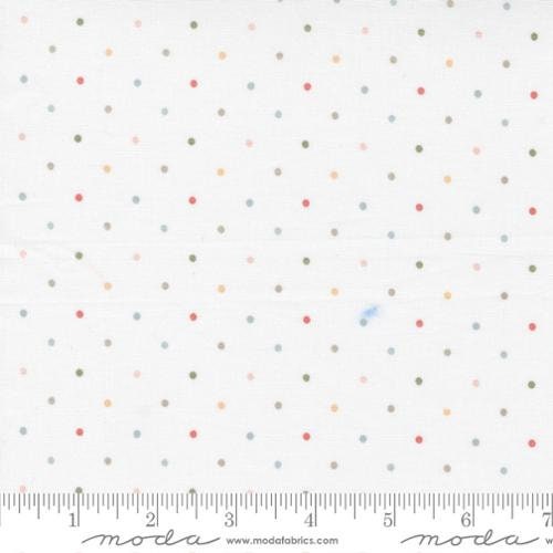 Country Rose Magic Dot in Cloud 5175-11 by Lella Boutique for Moda  Fabrics