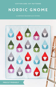 Nordic Gnome Pattern Printed Pattern Only - # CJ120  by Fran of Cotton + Joy.