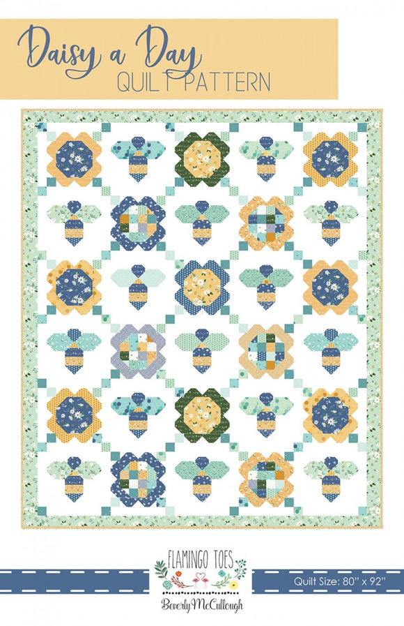 Daisy a Day Quilt Pattern by Beverly McCullough FT-8757  79