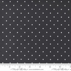 Country Rose Magic Dot in Charcoal 5175-17 by Lella Boutique for Moda  Fabrics