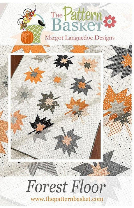 Forest Floor TPB 2204 Pattern Basket#1 Pattern ONLY 54  x 65"
