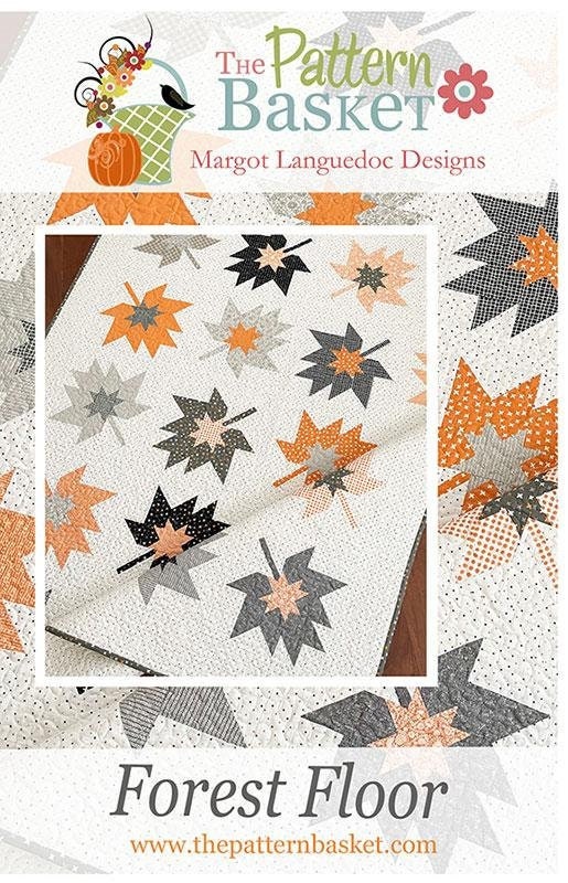 Forest Floor TPB 2204 Pattern Basket#1 Pattern ONLY 54  x 65"