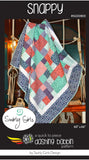 Snappy - Quick to Piece Dashing Bobbin Pattern # SGDDB03 by Swirly Girls 60" x 66"