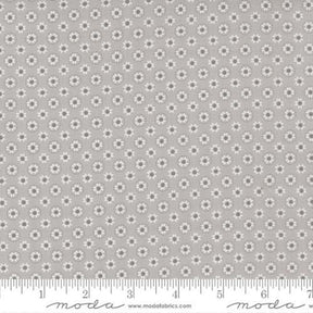 Buttercup and Slate Stitched Stars in Pebble 29155-16 by Corey Yoder Sold in 1/2 yard increments
