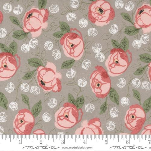 Country Rose Country Bouquet in Taupe 5170-16 by Lella Boutique for Moda  Fabrics
