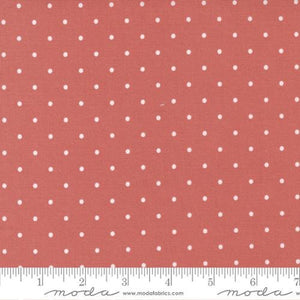 Country Rose Magic Dot in Tea Rose 5175-13 by Lella Boutique for Moda  Fabrics