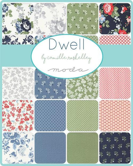 Dwell Jelly Roll  55270JR by Camille Roskelley for Moda Fabrics