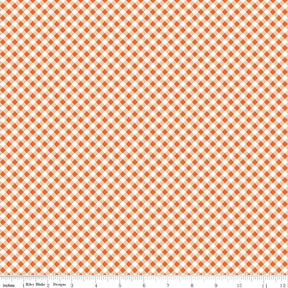 Bee Ginghams Autumn Bee Ginghams Lisa C12556-Autumn by Lori Holt for Riley Blake Sold in 1/2 yard Increments