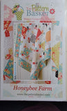 Honey Bee Farm Quilt Pattern TPB1607 by The Pattern Basket, Margot Designs  Paper Pattern ONLY