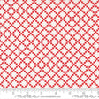 Dwell Nine Patch in Cream and Red 55272 11 by Camille Roskelley  Sold in 1/2 Yard Increments